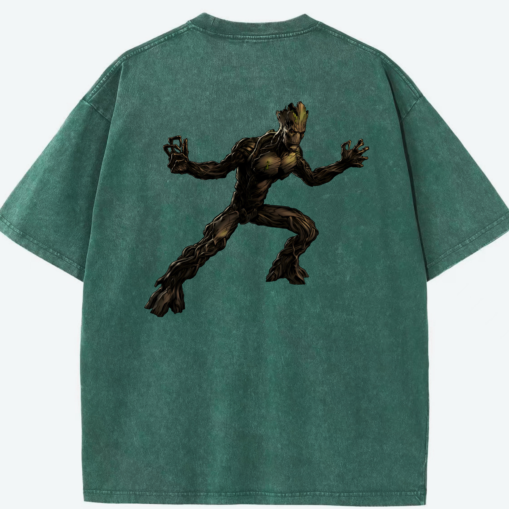 （画像用） アベンジャーズ The Avengers 綿100% ヴィンテージ風 半袖Tシャツ（背面プリント）